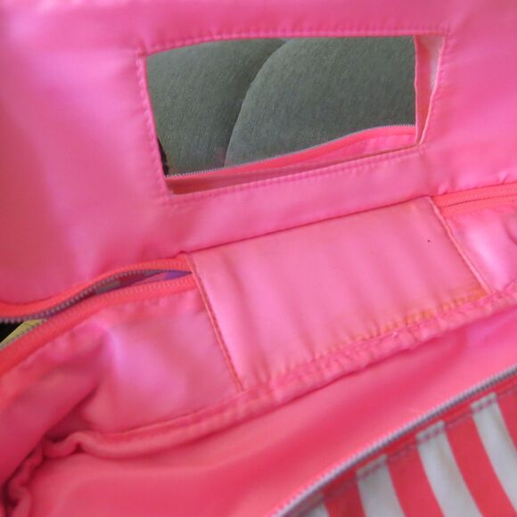 Victoria's Secret Cosmetic Bag 2 compartments EUC - Picture 11 of 11